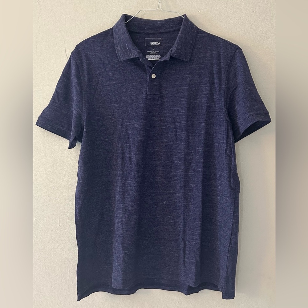 Heather Purple Polo Shirt